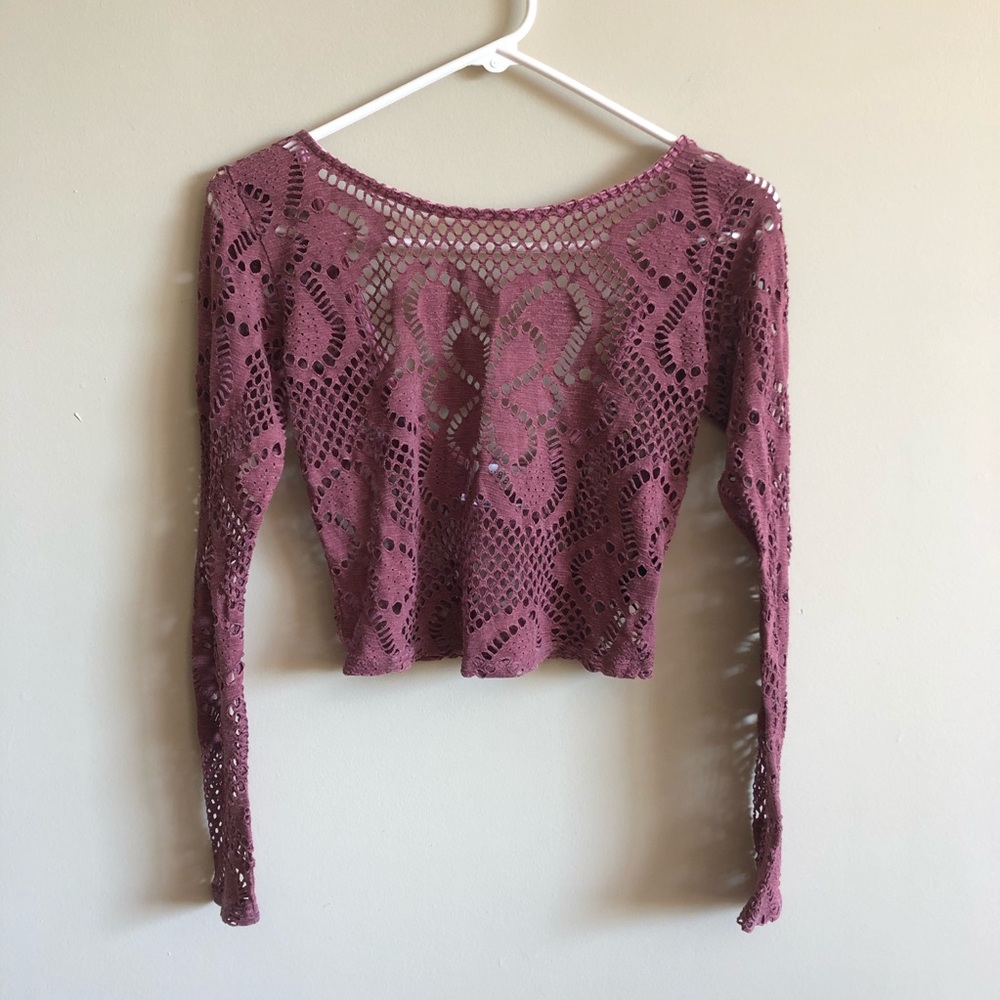 Urban Outfitters Cutout Crop Top